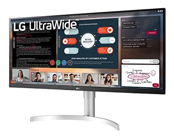 LG 34wn650-w Pantalla Ips Ultra Ancha De 34 Pulgadas 21: 9 F - Imagen 2