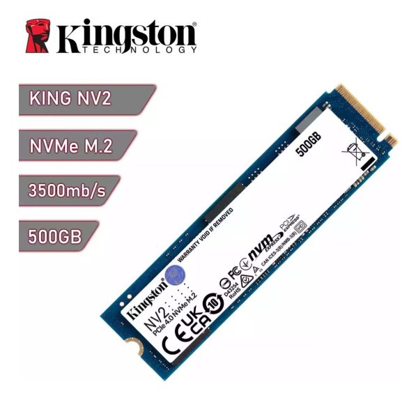 Disco Sólido Interno Kingston Snv2s 500g 500gb Negro - Imagen 4