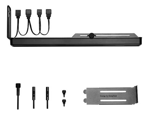 Tarjetero Deepcool St500 Black Argb - Imagen 4